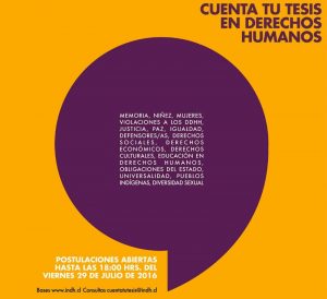 Afiche INDH