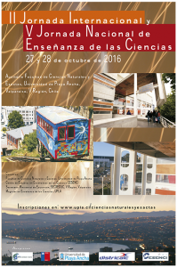 Afiche Jornada Enseñanza de las ciencias