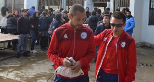 Atleta paralímpico interactúa con estudiantes del Liceo Politécnico Quintero