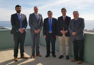 Cristian Blanco, David Julien, Patricio Sanhueza, Marcel Thezá y Daniel López