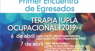 Terapeutas Ocupacionales actualizarán conocimientos en Primer Encuentro de Egresados