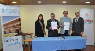 UPLA renueva convenio con la División Andina de Codelco