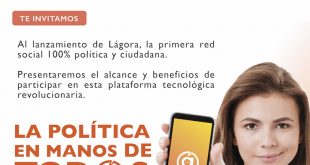 3 de junio: Lanzamiento de Lágora, primera red social política y ciudadana