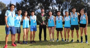 Cross Country masculino UPLA logró el tricampeonato en los Juegos Universitarios Navales
