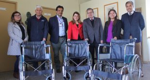 IST entrega siete sillas de ruedas a la Universidad de Playa Ancha