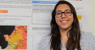 En Brasil expuso investigación estudiante tesista de Geografía