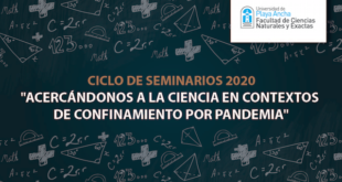Invitan a ciclo de seminarios “Acercándonos a la ciencia en contextos de confinamiento por pandemia”