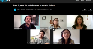 UPLA aporta al debate sobre rol de los medios de comunicación en la crisis social y sanitaria