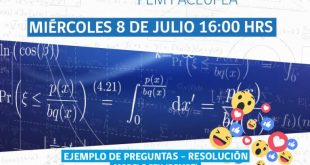 PACE UPLA reforzará en vivo ejercicios para la Prueba de Admisión Transitoria Matemática