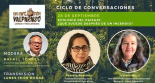 “Ecología del paisaje: ¿Qué sucede después de un incendio?”