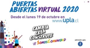 Puertas Abiertas Virtual: UPLA invita a conocer su oferta académica y vida universitaria