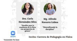 Pedagogía en Física inaugurará Año Académico 2021