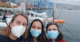 Valparaíso: Investigadoras UPLA colaboran en velero científico internacional TARA