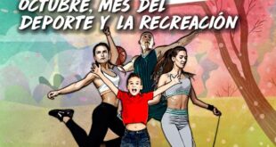 Octubre, mes del Deporte y la Recreación