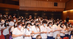 Estudiantes de Enfermería promoción  2019 y 2020  recibieron investidura