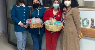 Educación Diferencial del Campus San Felipe realiza donación al Hospital San Camilo
