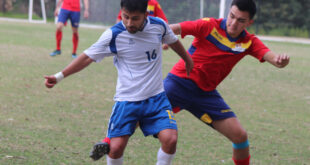 Selección de fútbol hombres UPLA a un paso de la ronda de semifinales en Fenaude