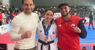 Instructora de taekwondo UPLA consigue bronce en G2 Chile Open 2022