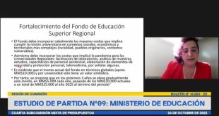 Universidades regionales demandan que el Presupuesto Público 2023 considere su compleja situación