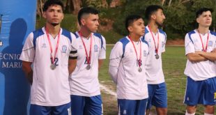 Selección de fútbol hombres alcanzó el vicecampeonato en Fenaude Zona Costa
