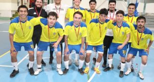 Selección de futsal se quedó con el bronce en el Fenaude Zona Costa