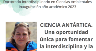 Inauguran Año Académico del Doctorado Interdisciplinario en Ciencias Ambientales