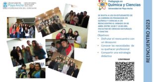 Pedagogía en Química y Ciencias invita a reencuentro con egresados