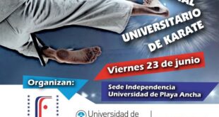 Sede Independencia será sede del Campeonato Nacional Universitario de Karate