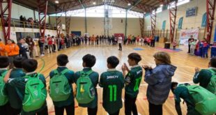Estudiantes de Pedagogía en Educación Física participaron como monitores en iniciativa “Vamos al Estadio”