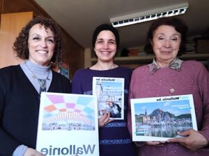 Visita de académica belga permitió avanzar en creación de Manual de Francés