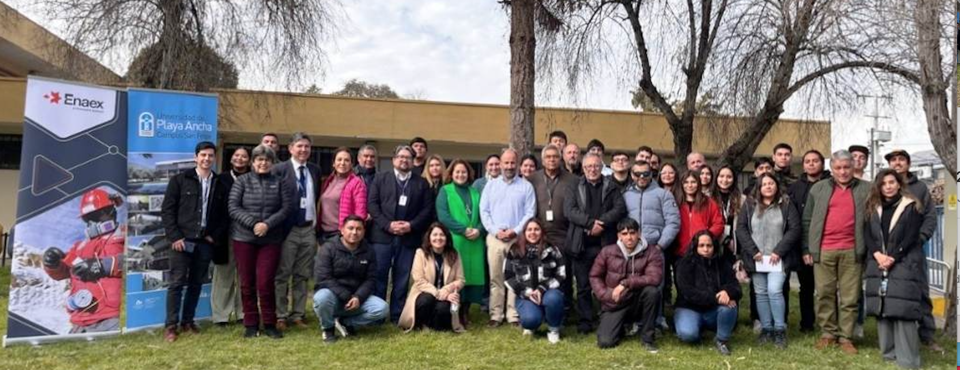 Enaex realizó en campus San Felipe capacitación sobre explosivos en minería con participación de estudiantes del ITEC