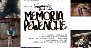 Registro histórico de la comunidad mapuche-pewenche Meliñir, de Kukañwe se exhibirá en UPLA