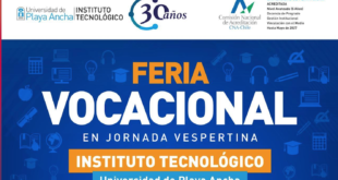 Con feria vocacional el ITEC UPLA celebrará sus 30 años y presentará oferta académica 2025