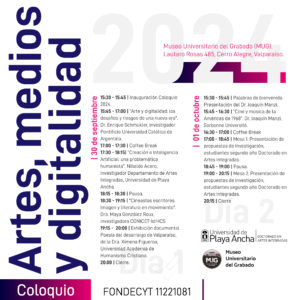 Doctorado de Artes Integradas realizará Coloquio 2024 con exposiciones y mesas de trabajo