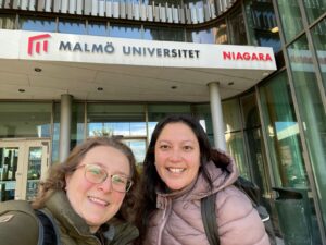 Académicas de la Facultad de Ciencias de la Salud UPLA exponen en congreso en Suecia