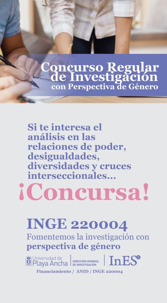 Abre Concurso Regular de Investigación con Perspectiva de Género