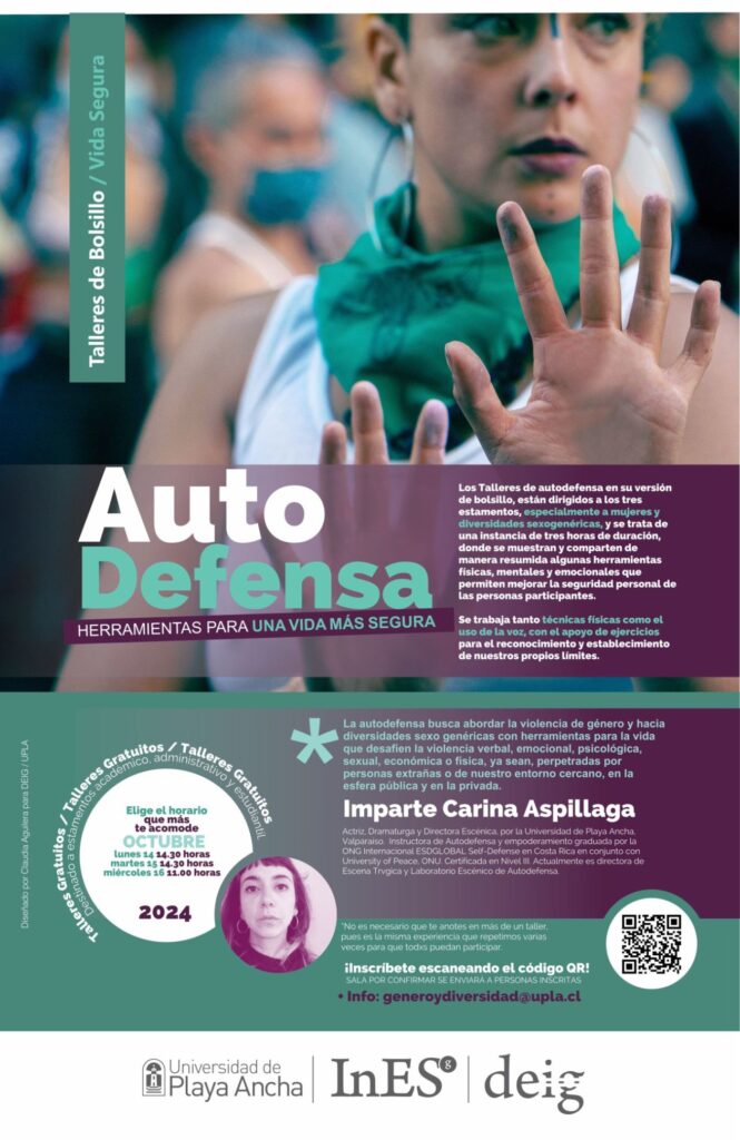 Taller de autodefensa se impartirá en la Universidad de Playa Ancha