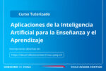 Afiche del curso tutorizado: Aplicaciones de la IA para la Enseñanza y el Aprendizaje