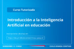 Afiche del curso tutorizado: Introducción a la IA en Educación