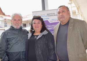 Álvaro Soto, Marcela Quiroz Bahamondes y Mauricio Hernández.
