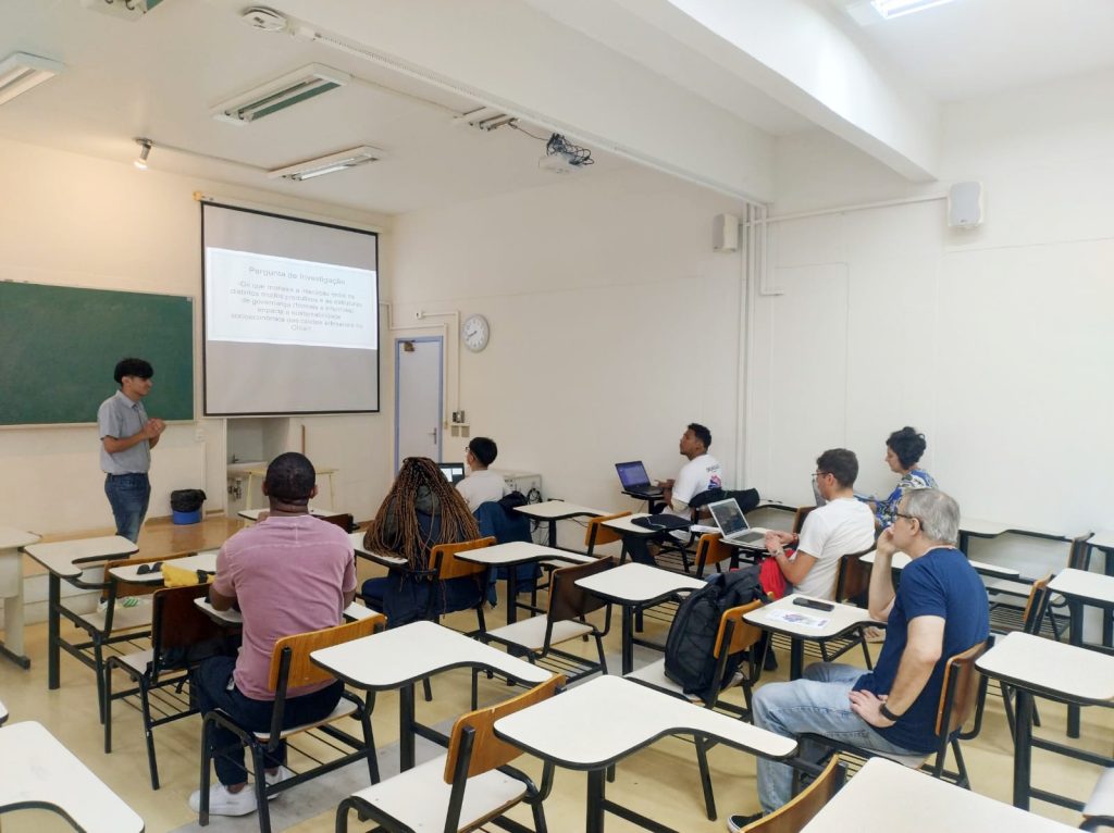 Estudiantes de Ingeniería Civil Industrial UPLA presentaron trabajos de investigación en Brasil