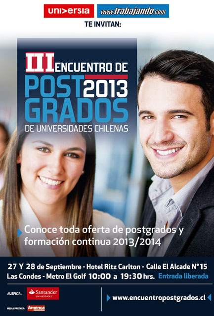 UPLA participará en III Encuentro de Postgrados de universidades chilenas