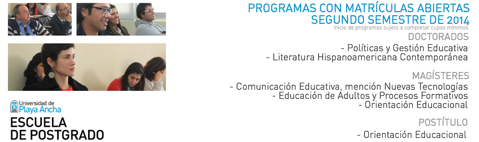 Infórmate sobre programas con matrícula abierta para el segundo semestre de 2014