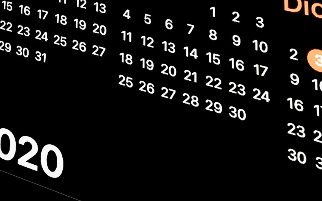 Circular Nº 2 2020: sobre modificación del calendario académico