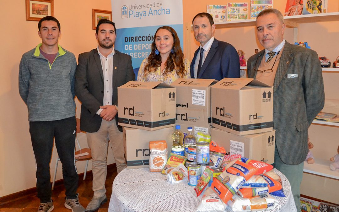 Mercadería recaudada durante la Corrida Familiar fue entregada al Hogar «Belén» de Los Andes