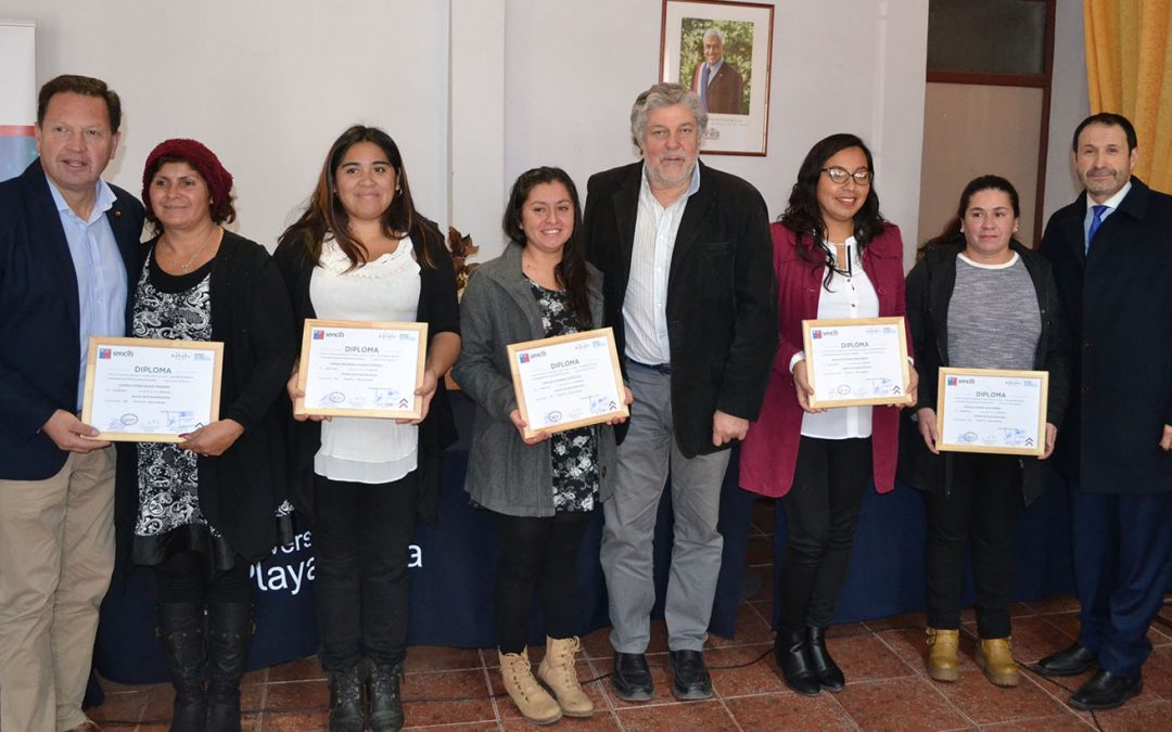 OTEC UPLA certificó a jefas de hogar de la comuna de Catemu