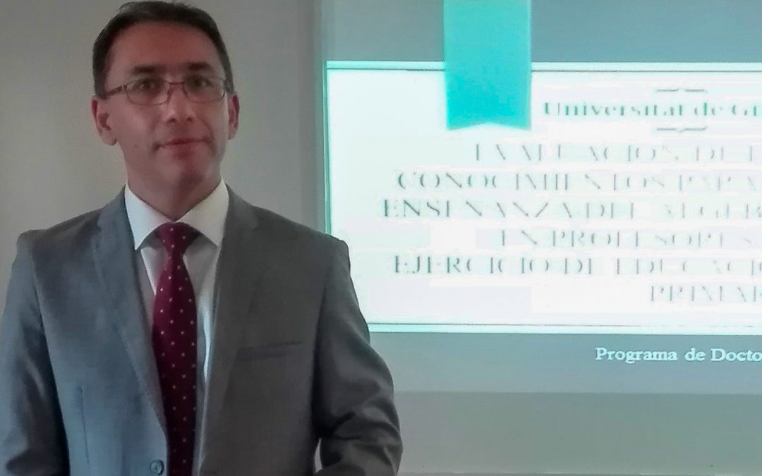 Director académico del campus San Felipe obtiene el grado de doctor en Educación Matemática en España